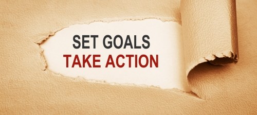Setting goals and taking action